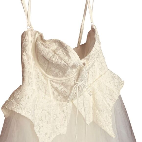 For Love & Lemons Lily Bridal Gown Dress - Picture 8 of 15